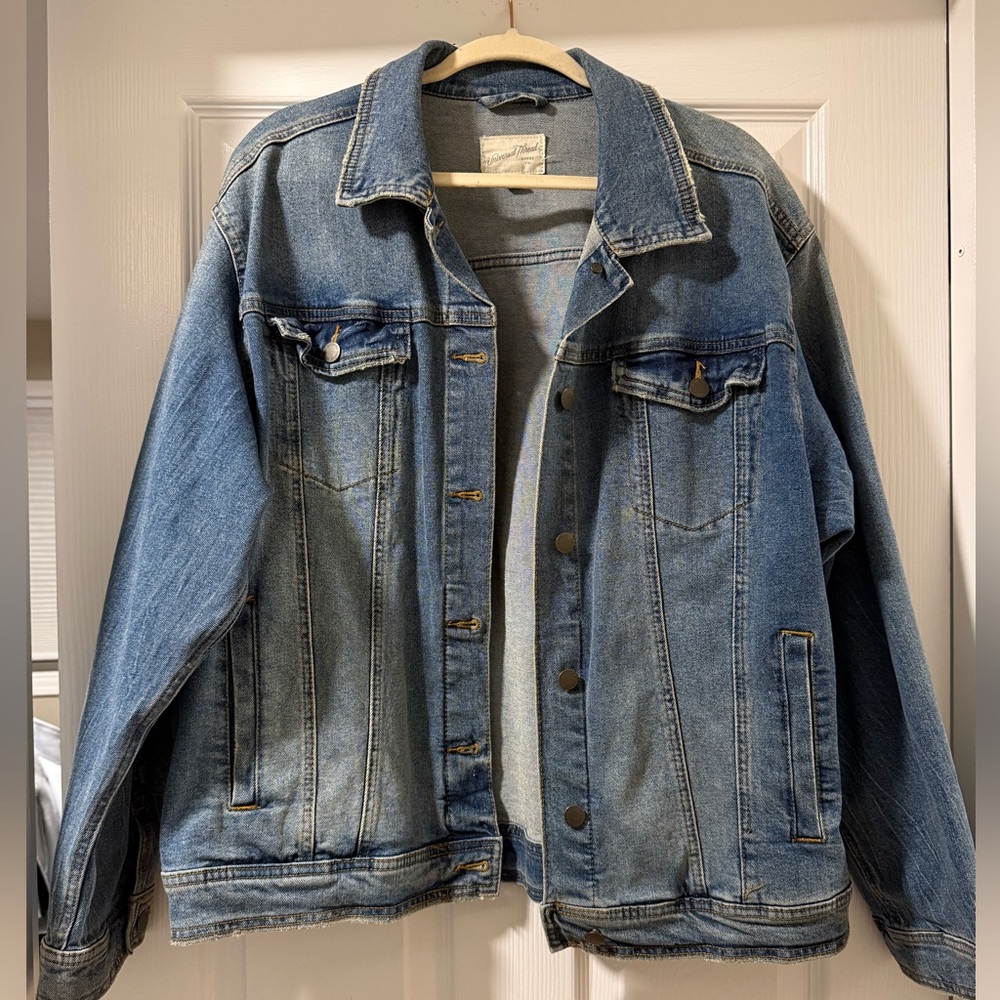 Universal Thread Oversized Jean Jacket - image 1